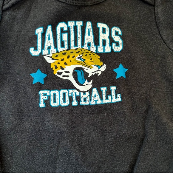 NFL Jacksonville Jaguars Onesies 2-Pack 18 Month - Picture 5 of 6